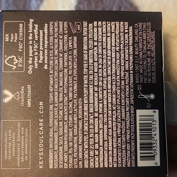 Keys Soulcare Skin Transformation Cream Fragrance Free *New in Box* - Picture 4 of 4